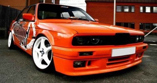 BMW 3-Serie E30 - Koplampspoilers