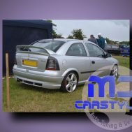 Opel Astra G – Achterbumper spoiler II