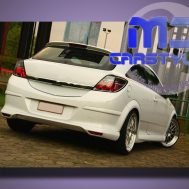Opel Astra H GTC – Achterbumper spoiler (OPC Line)