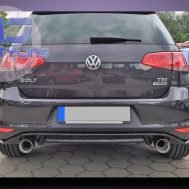 VW Golf 7 – Achterbumper diffuser