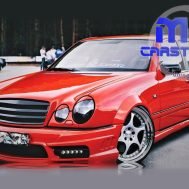 Mercedes E-Klasse W210 – Koplampspoilers