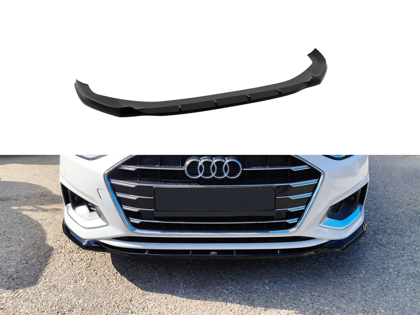 Audi A4 B9 Facelift - Voorbumper spoiler