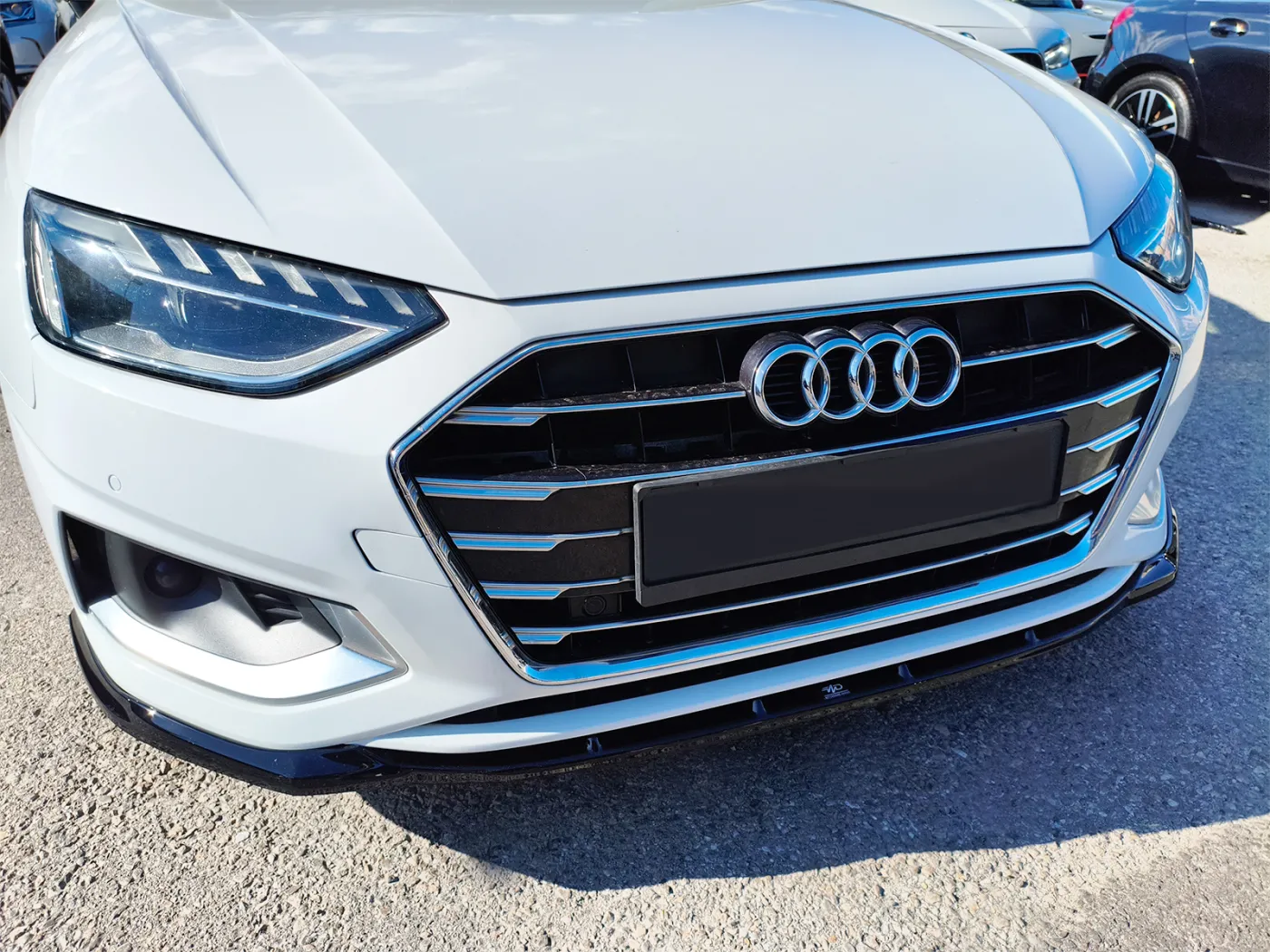 Audi A4 B9 Facelift - Voorbumper spoiler
