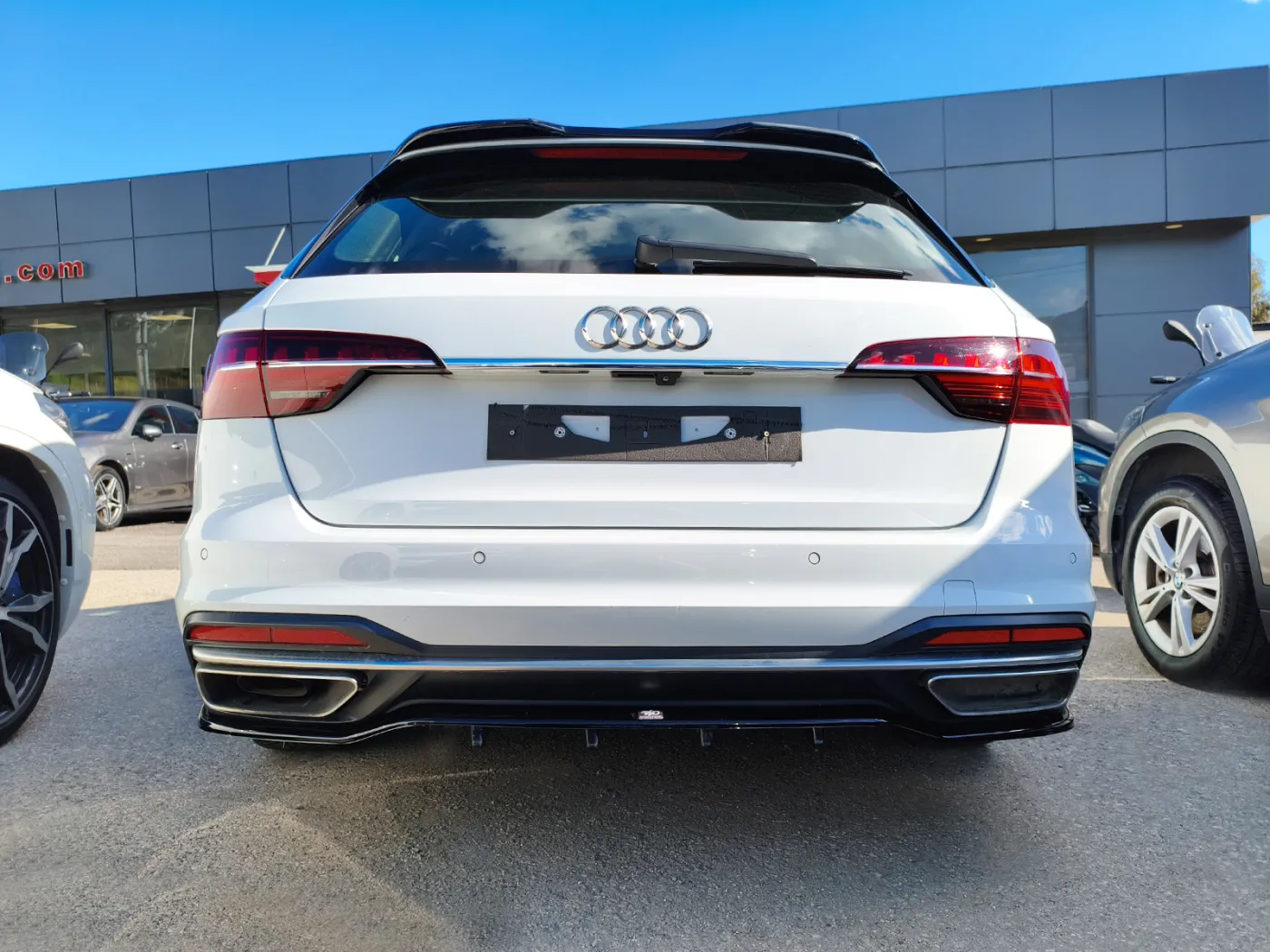 Audi A4 B9 Facelift Avant - Achterbumper diffuser