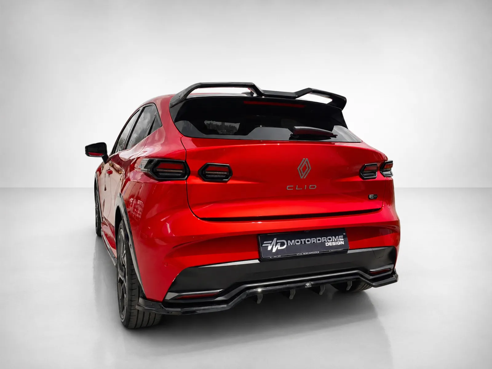 Renault Clio 6 - Achterbumper diffuser