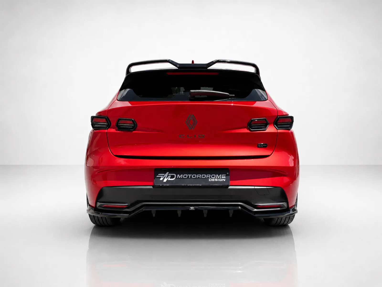 Renault Clio 6 - Achterbumper diffuser