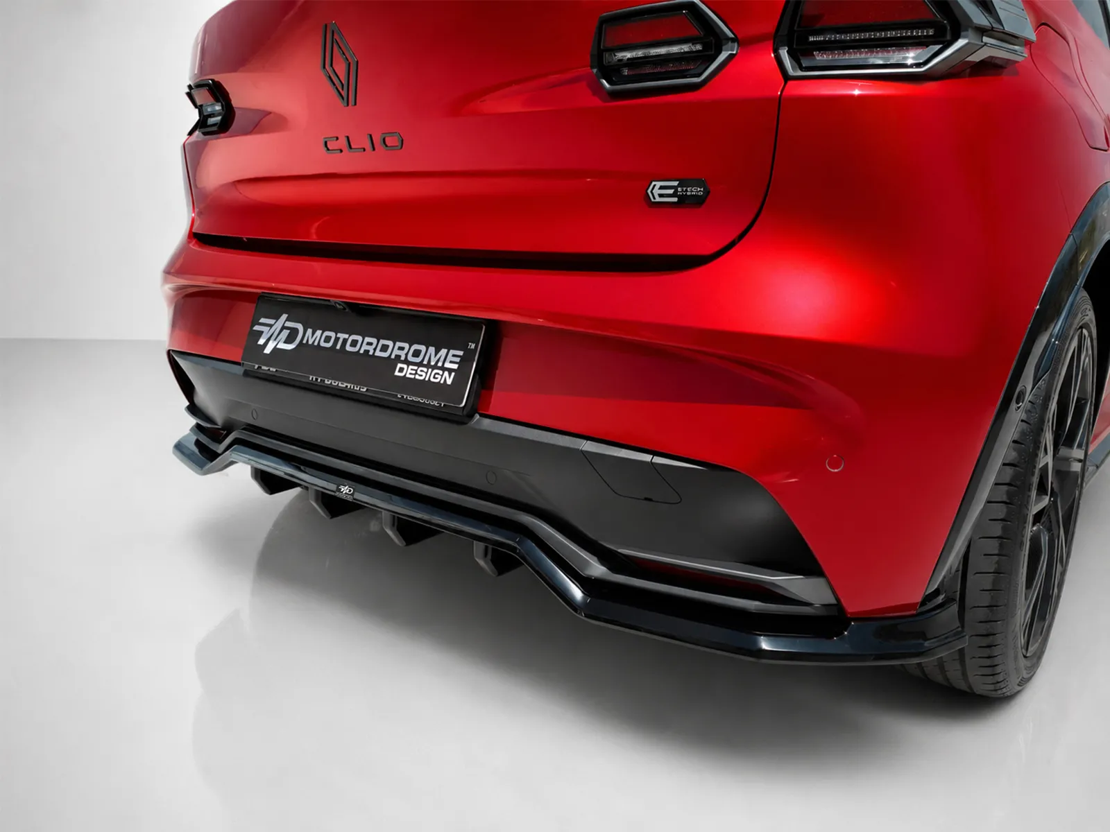 Renault Clio 6 - Achterbumper diffuser