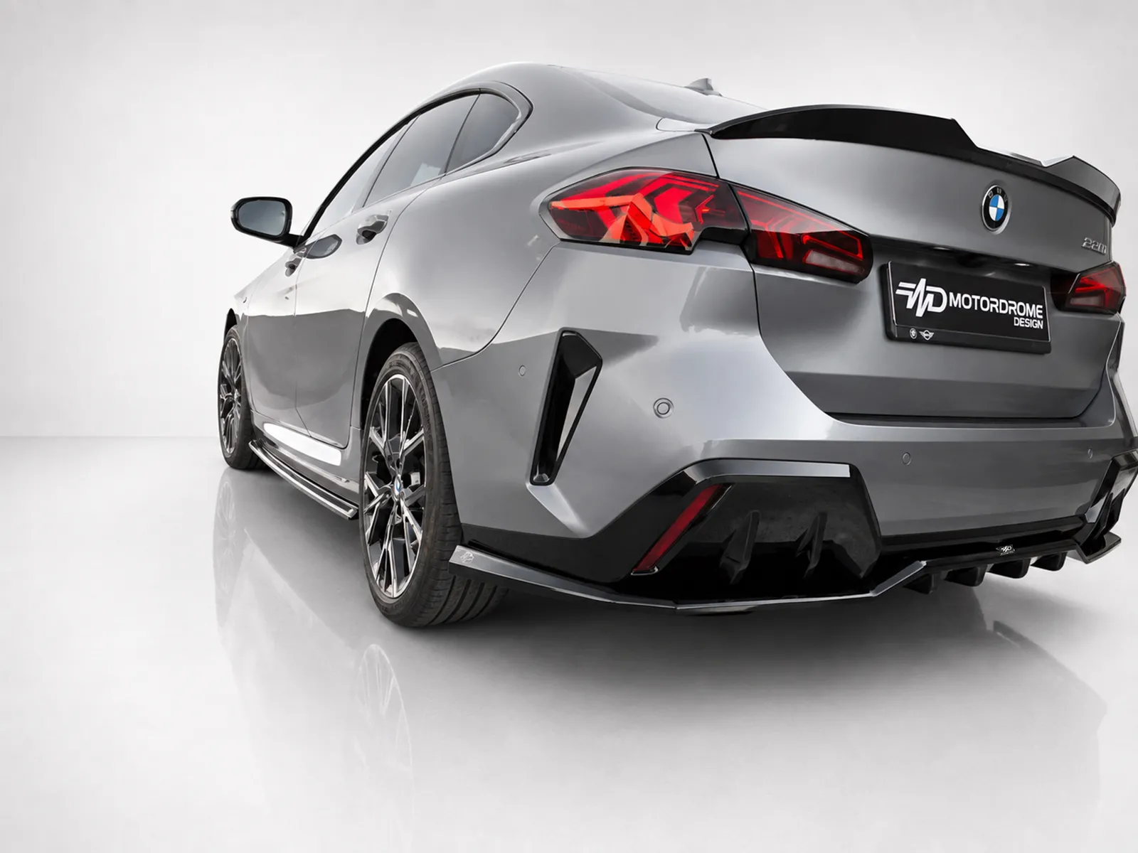 BMW 2 Series F74 M-Pack - Achterbumper diffuser