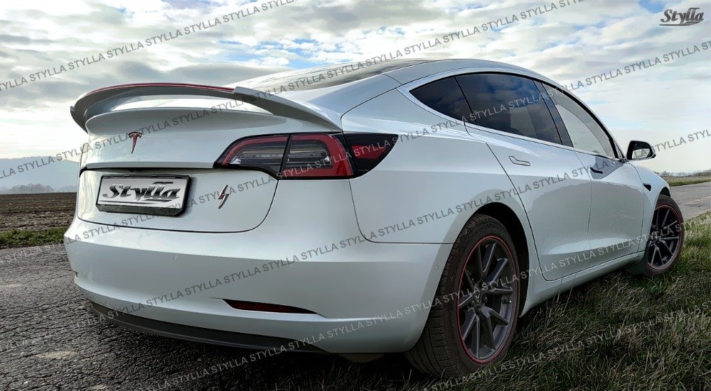 Tesla 3 - Achterklep spoiler