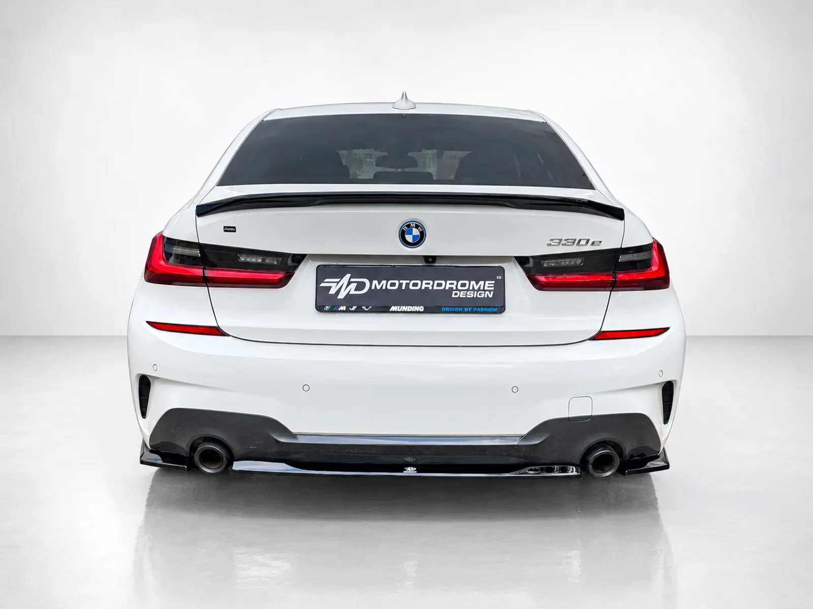 BMW 3-Serie G20 M-Pack - Achterbumper central splitter