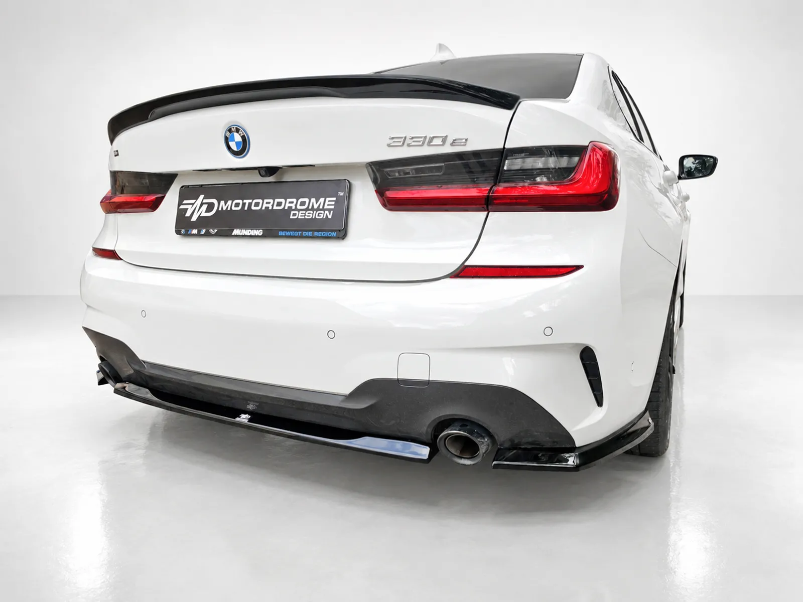 BMW 3-Serie G20 M-Pack - Achterbumper central splitter