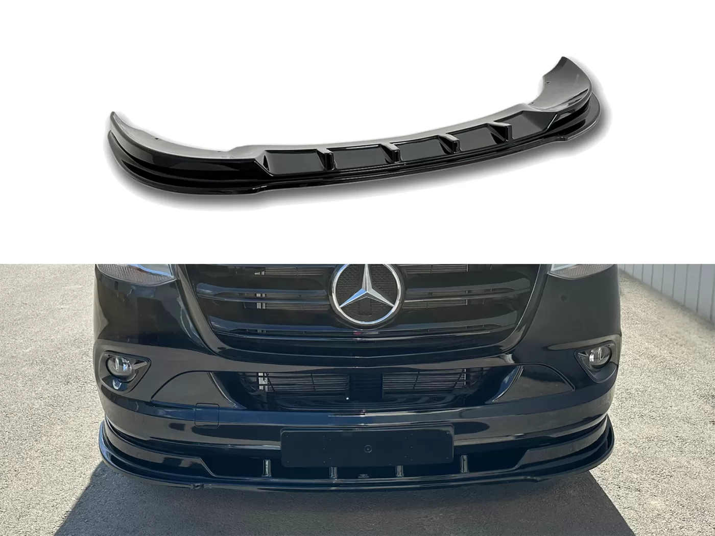 Mercedes Sprinter W907 - Voorbumper spoiler