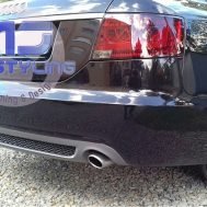 Audi A6 C6 – Achterbumper diffuser (S-line look)