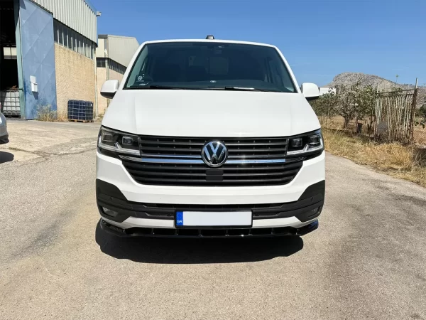 VW T6 Facelift - Voorbumper spoiler V2