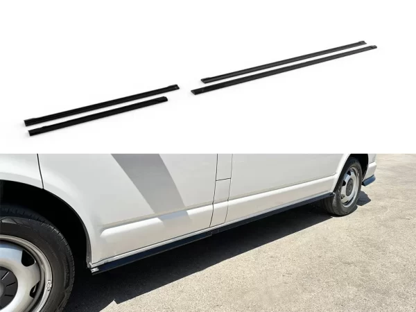 VW T6 Facelift Long - Sideskirts Extensions