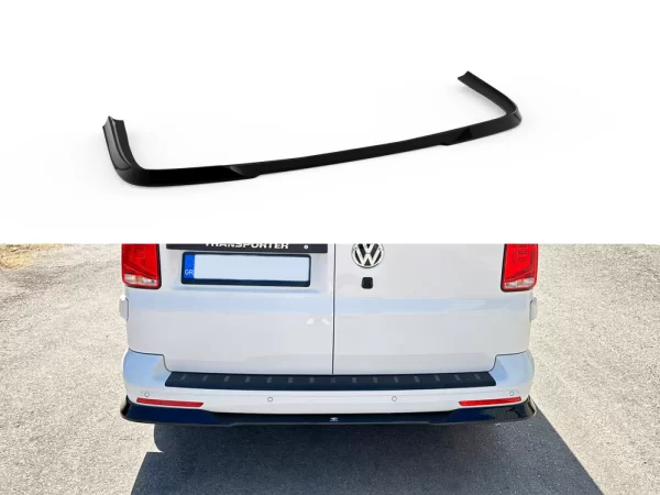 VW T6 Facelift Long - Achterbumper spoiler