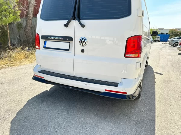 VW T6 Facelift Long - Achterbumper spoiler