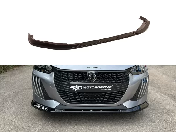 Peugeot 208 MK2 Facelift - Voorbumper spoiler