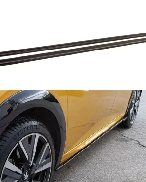 Peugeot 208 MK2 - Sideskirts Extensions V2