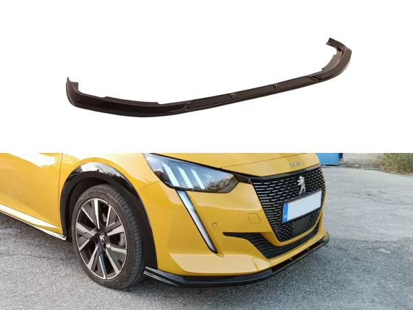 Peugeot 208 MK2 - Voorbumper spoiler V2