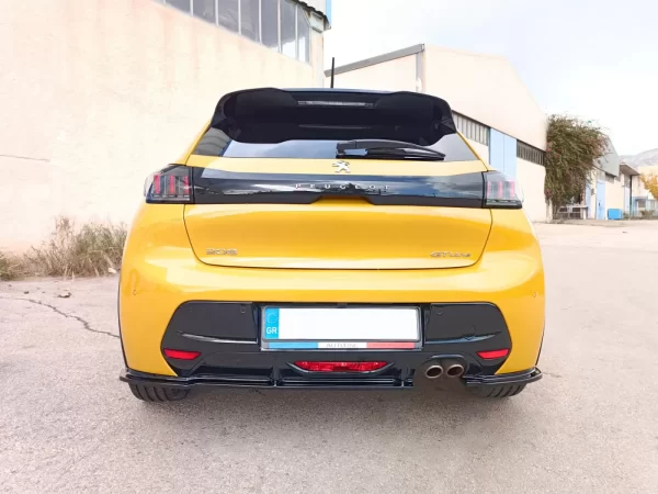 Peugeot 208 MK2 - Achterbumper diffuser