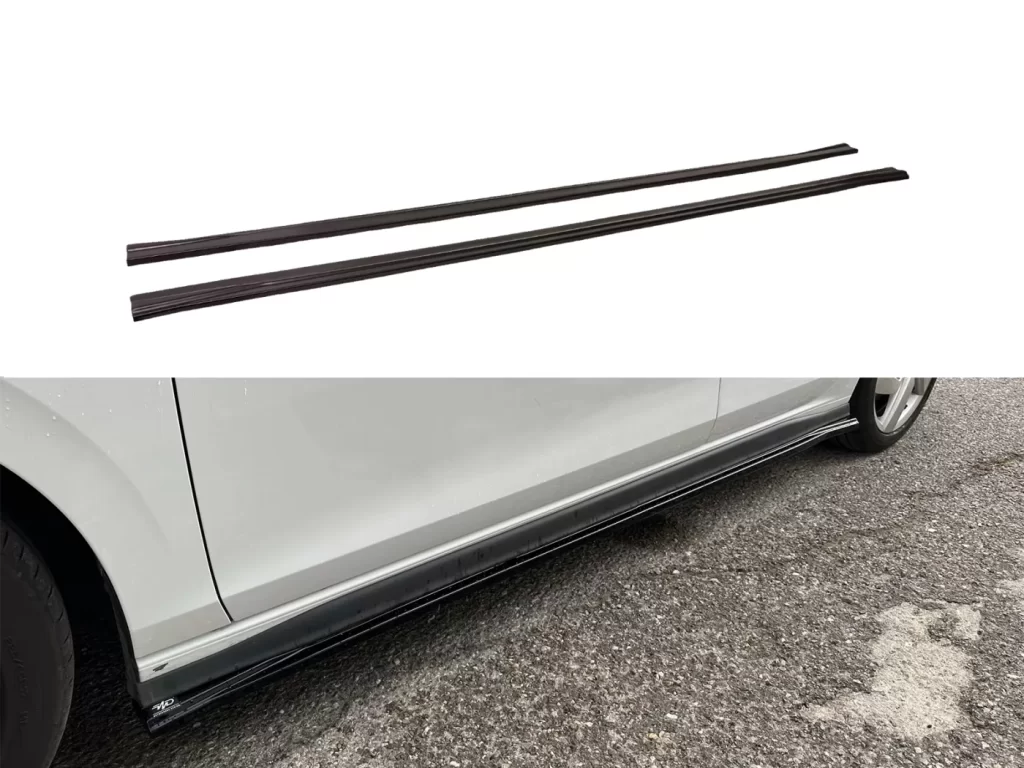 VW Golf 8 GTI/ R-Line - Sideskirts Extensions - MJ-Carstyling