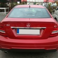 Mercedes C-Klasse W204 Coupe- Achterklep spoiler