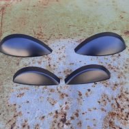 Mercedes E-Klasse W210 – Koplampspoilers