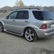 Mercedes ML (W163) – Dakspoiler