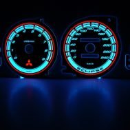 Mitsubishi Eclipse 2G – Indiglo Tellerplaten III