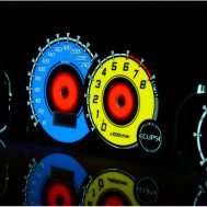 Mitsubishi Eclipse 3G – Indiglo Tellerplaten