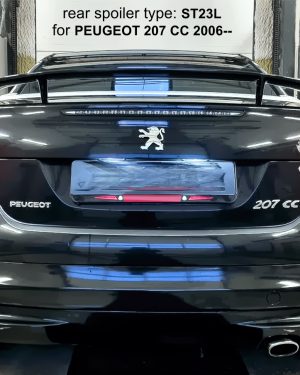 Peugeot 207 CC - Achterklep spoiler