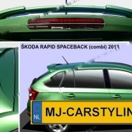 Skoda Rapid Spaceback – Dakspoiler
